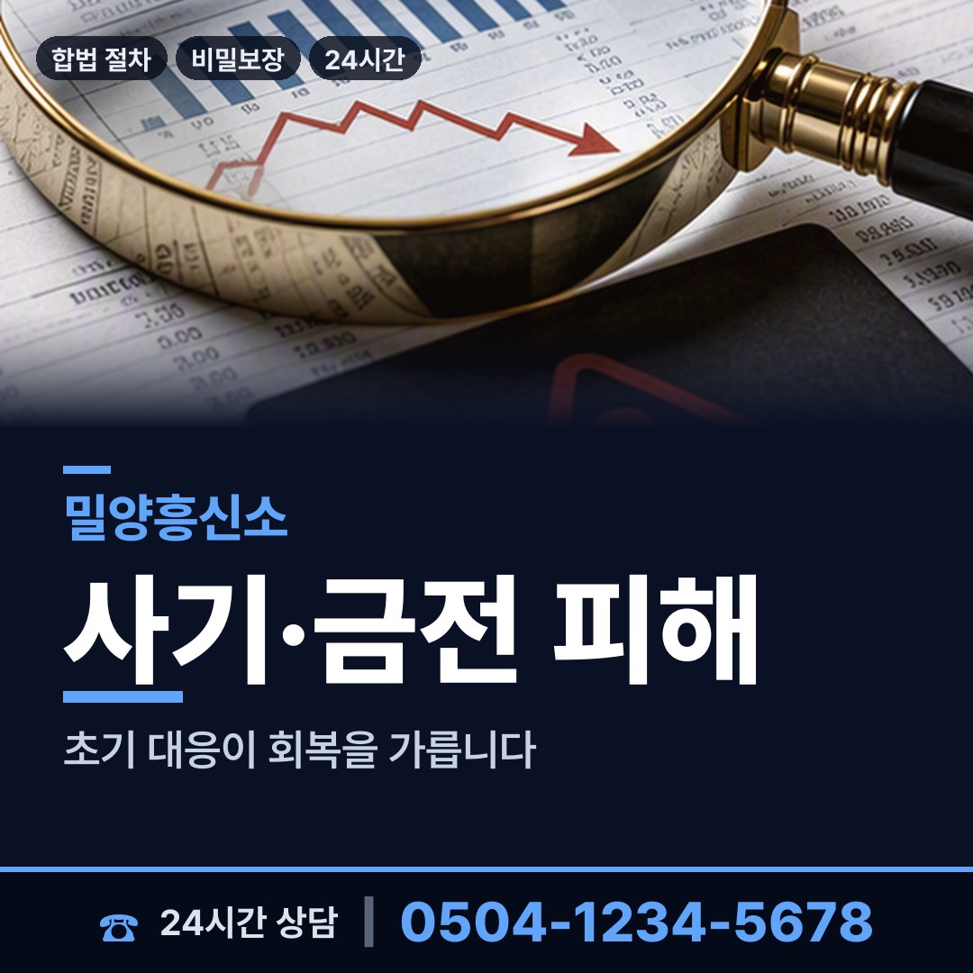 밀양 상남면 외도탐정 상담 안내